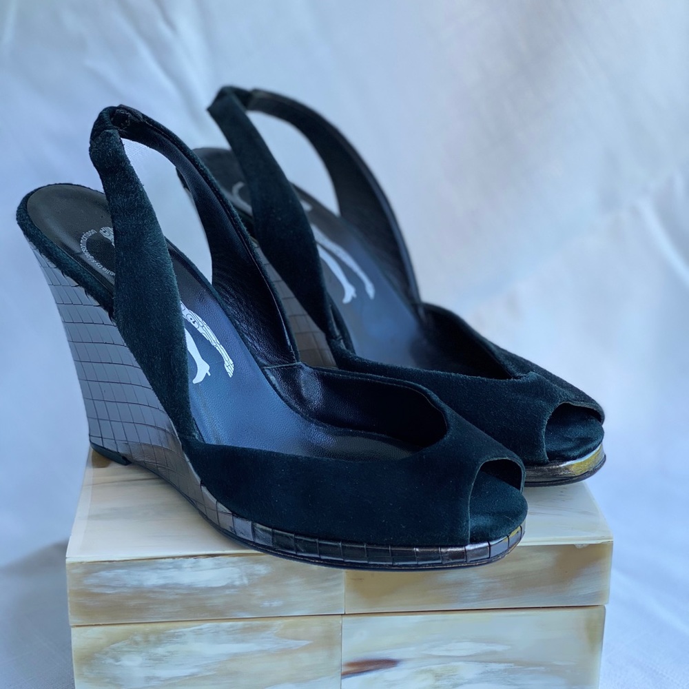 Sigerson Morrison Belle Wedge Slingback